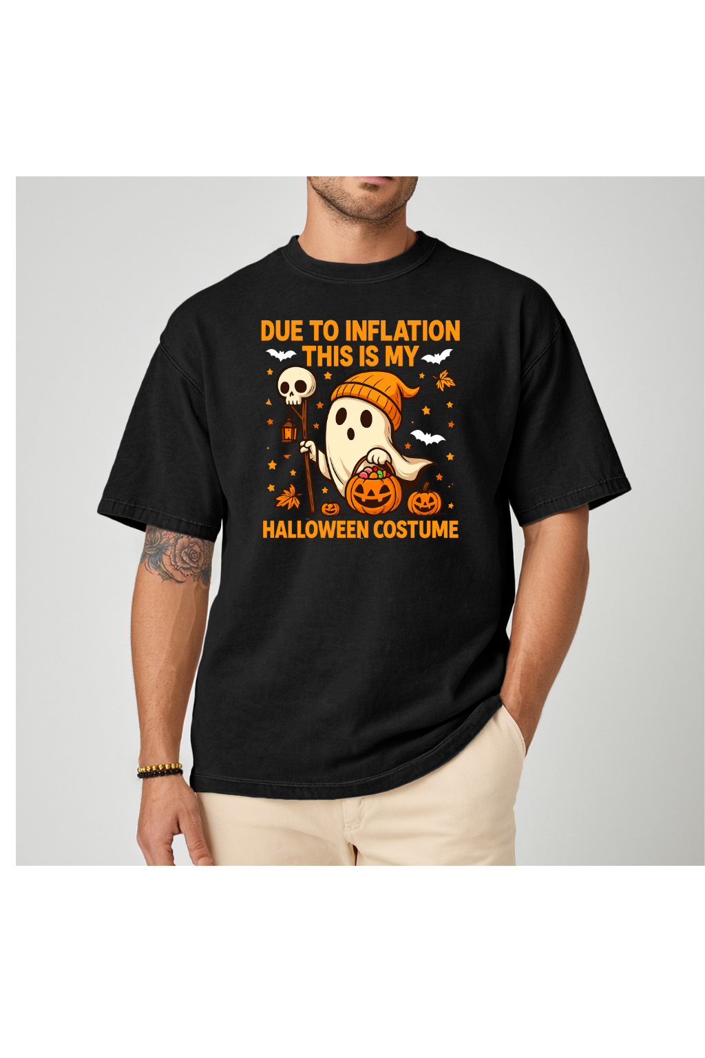 INFLATION HALLOWEEN COSTUME TEE