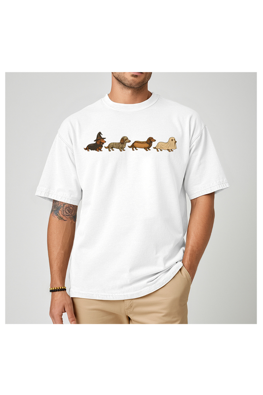ADORABLE DACHSHUND HALLOWEEN TEE