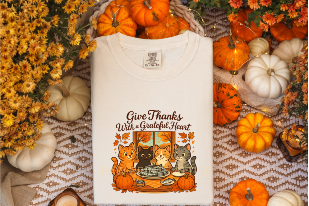GIVE THANKS CATS