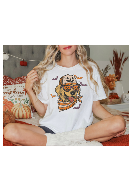 GOLDEN RETRIEVER HALLOWEEN