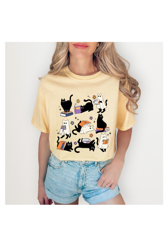 CATS & BOOKS HALLOWEEN
