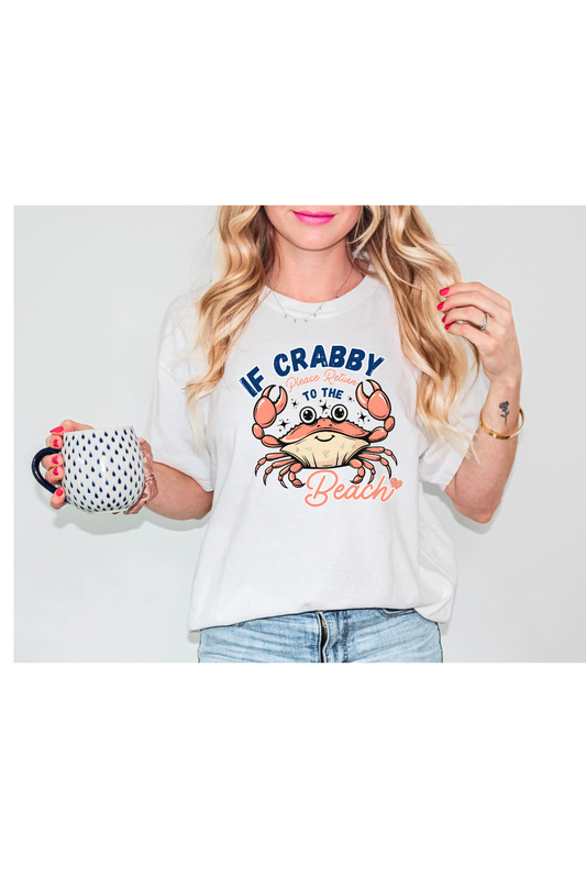 IF CRABBY RETURN TO THE BEACH