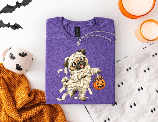 WHIMSICAL MUMMY PUG