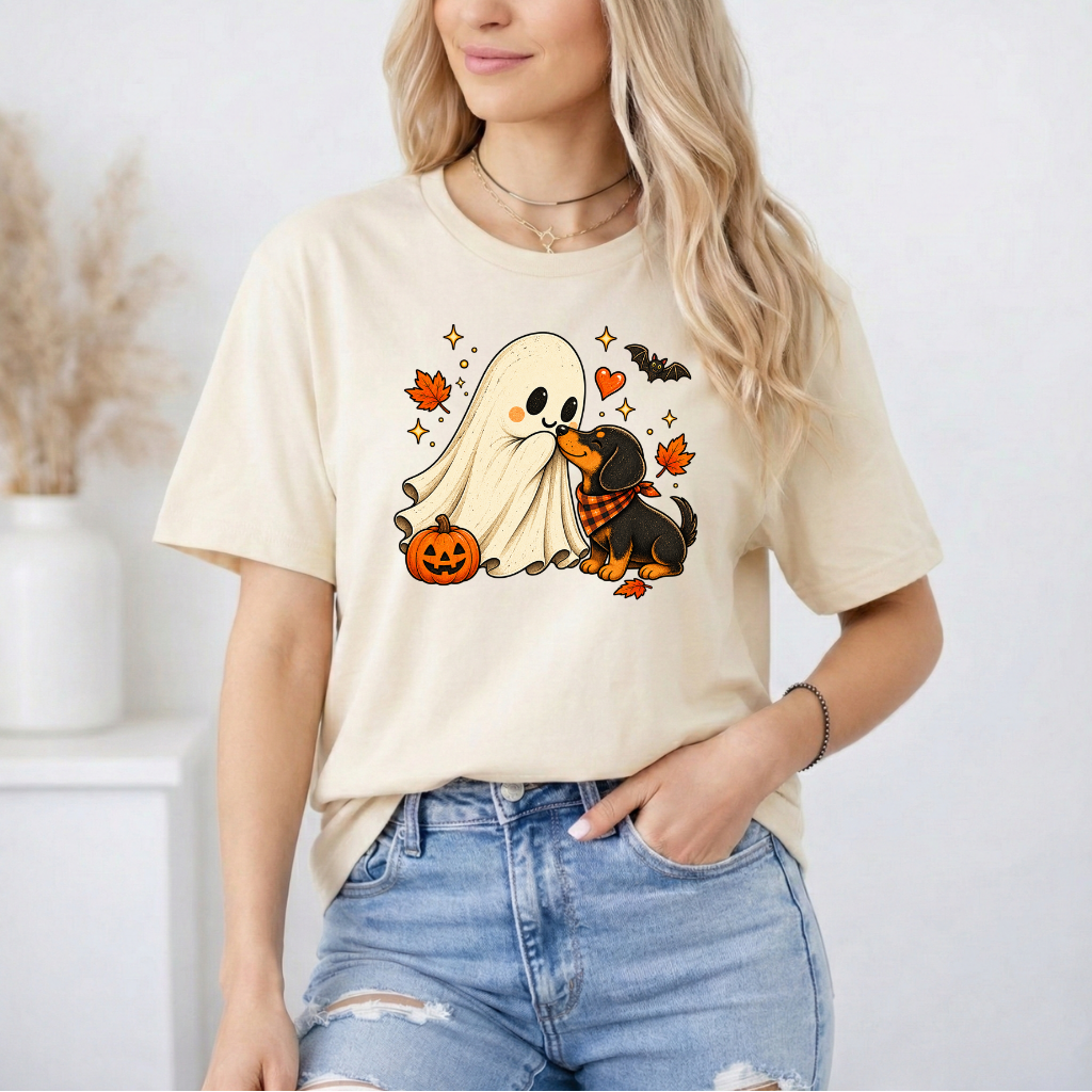 DACHSHUND AND GHOST LOVE