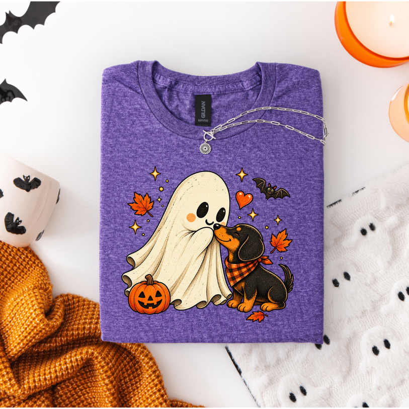 DACHSHUND AND GHOST LOVE