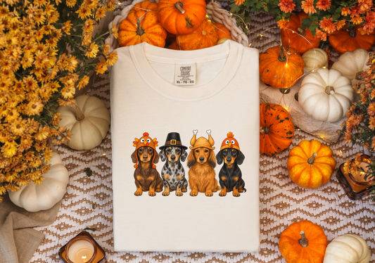 DACHSHUND TURKEY DAY