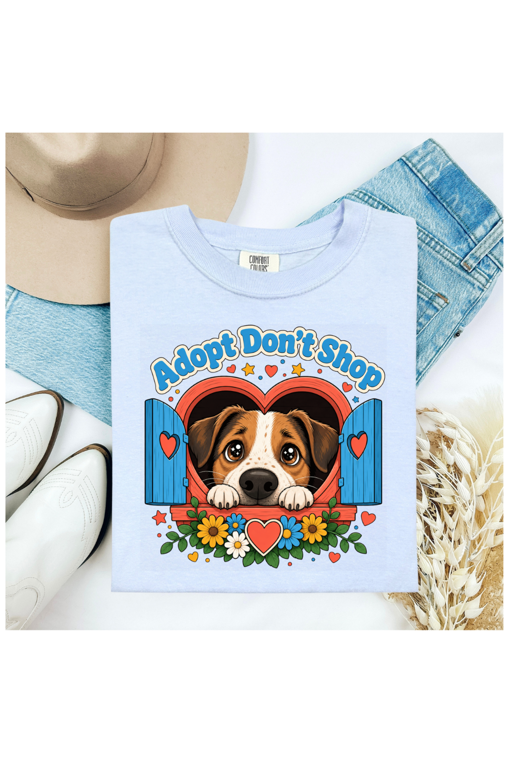 ADOPT DON'T SHOP CUTE DOG