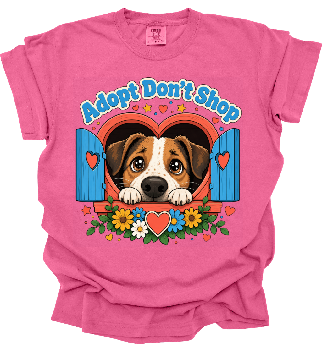 ADOPT DON'T SHOP CUTE DOG