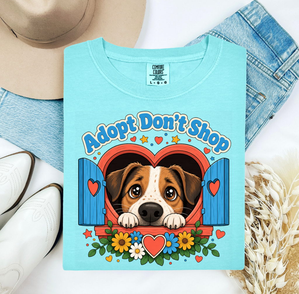 ADOPT DON'T SHOP CUTE DOG