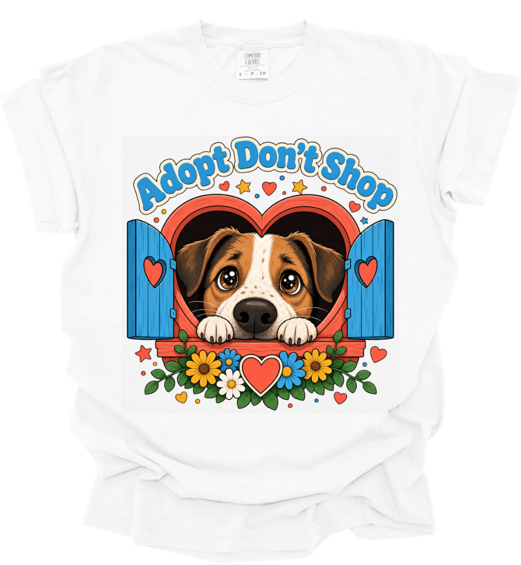 ADOPT DON'T SHOP CUTE DOG