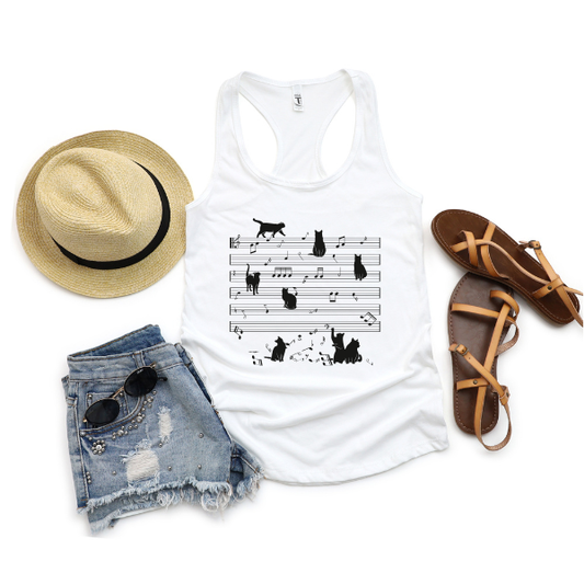 MUSICAL CATS TANK